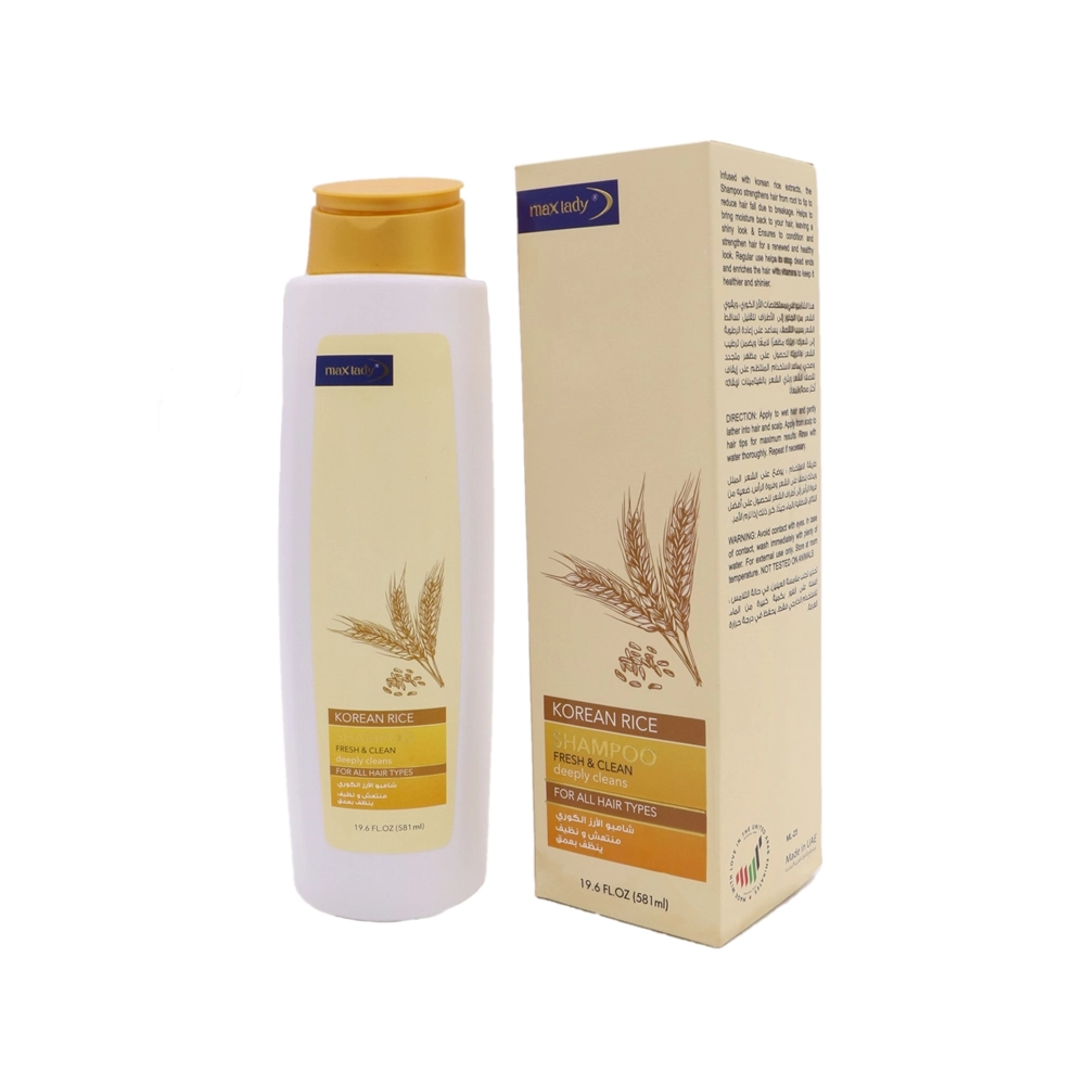 شامپو برنج کره ای 580 میل مکس لیدی