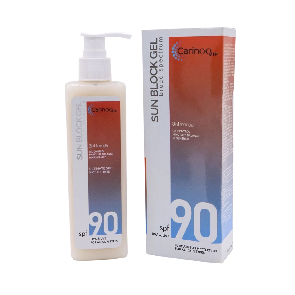 ژل ضد آفتاب SPF90 حجم 250 میل کارینو VIP