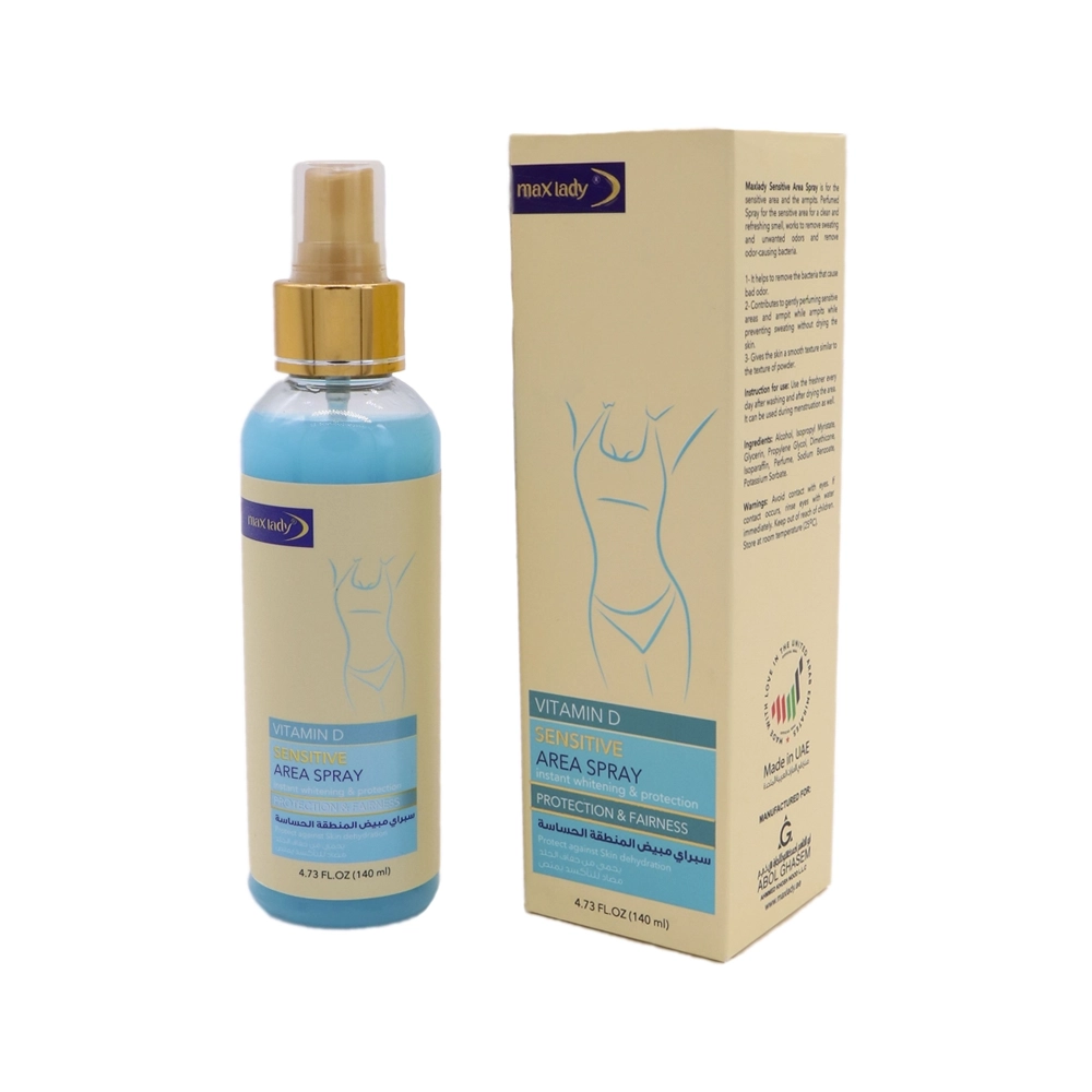 اسپری مناطق حساس ویتامین دی مکس لیدی