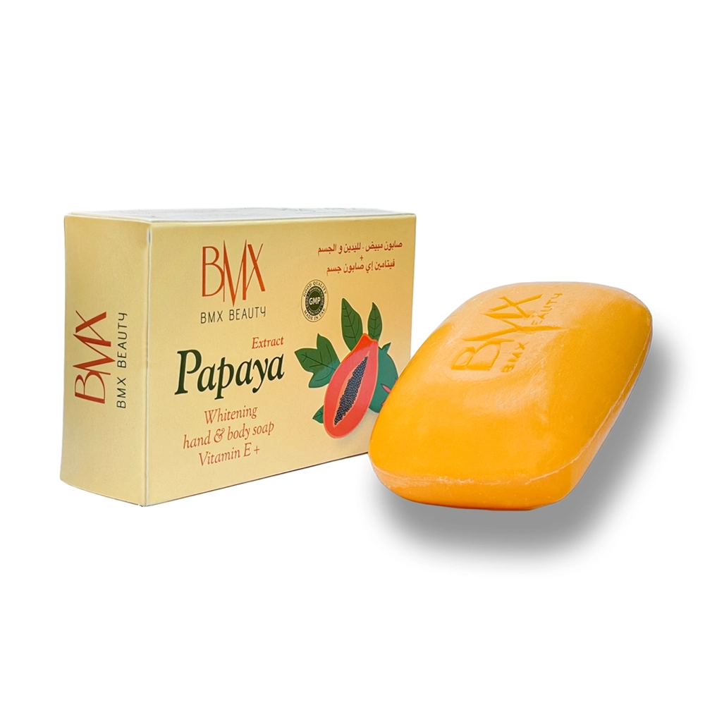 صابون سفید کننده و مرطوب کننده پاپایا BMX