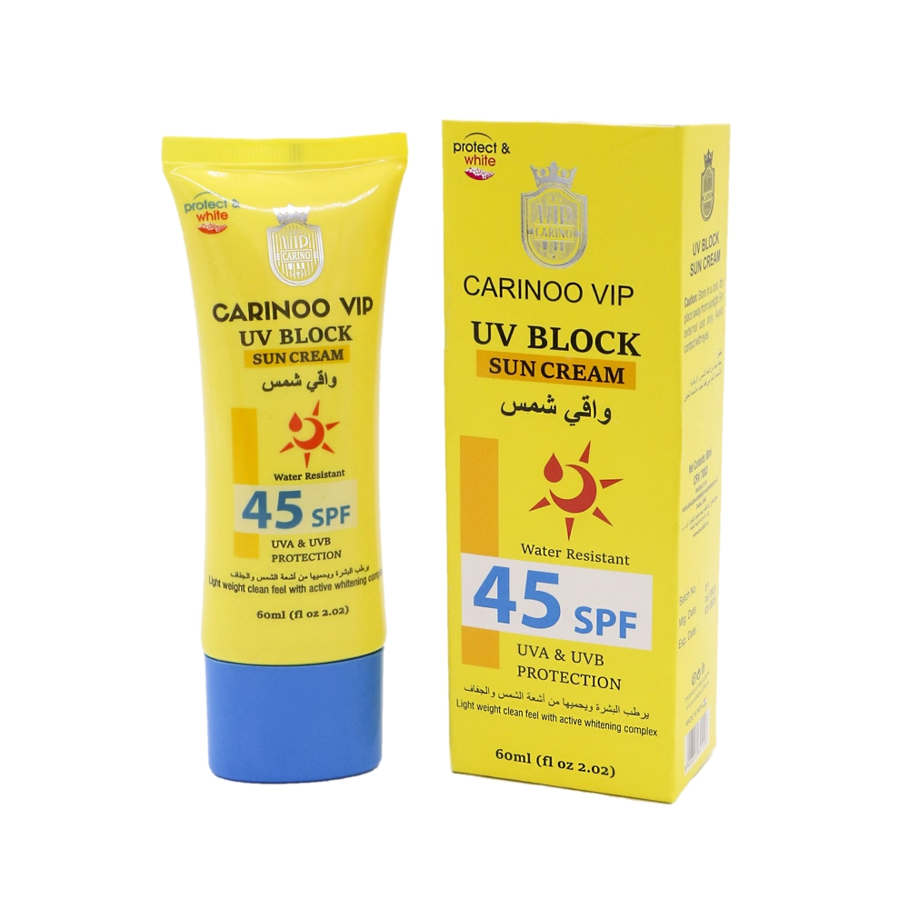 کرم ضد آفتاب SPF45 مدل UV Block کارینو VIP