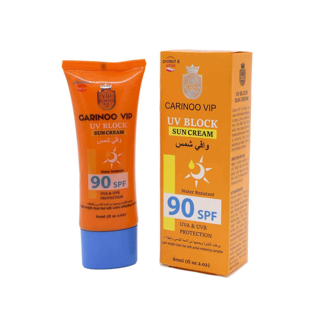 کرم ضد آفتاب SPF90 مدل UV Block کارینو VIP