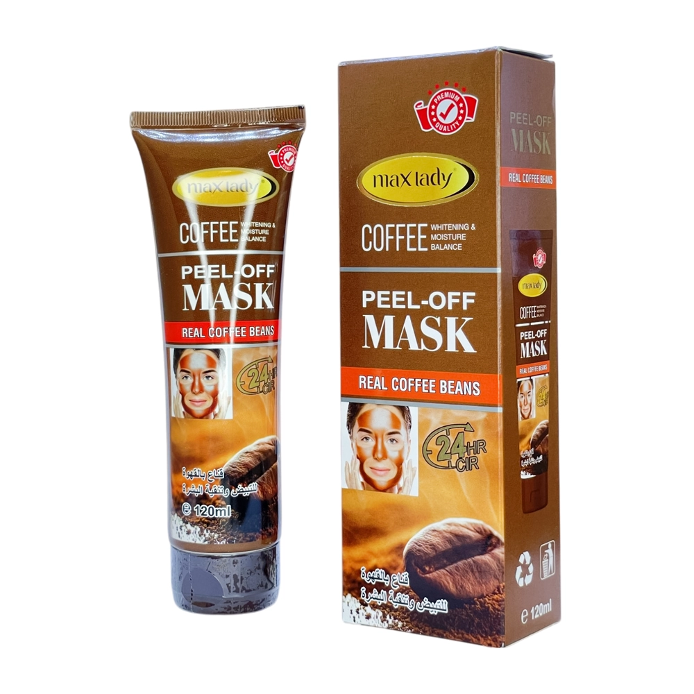ماسک صورت لایه بردار قهوه مکس لیدی