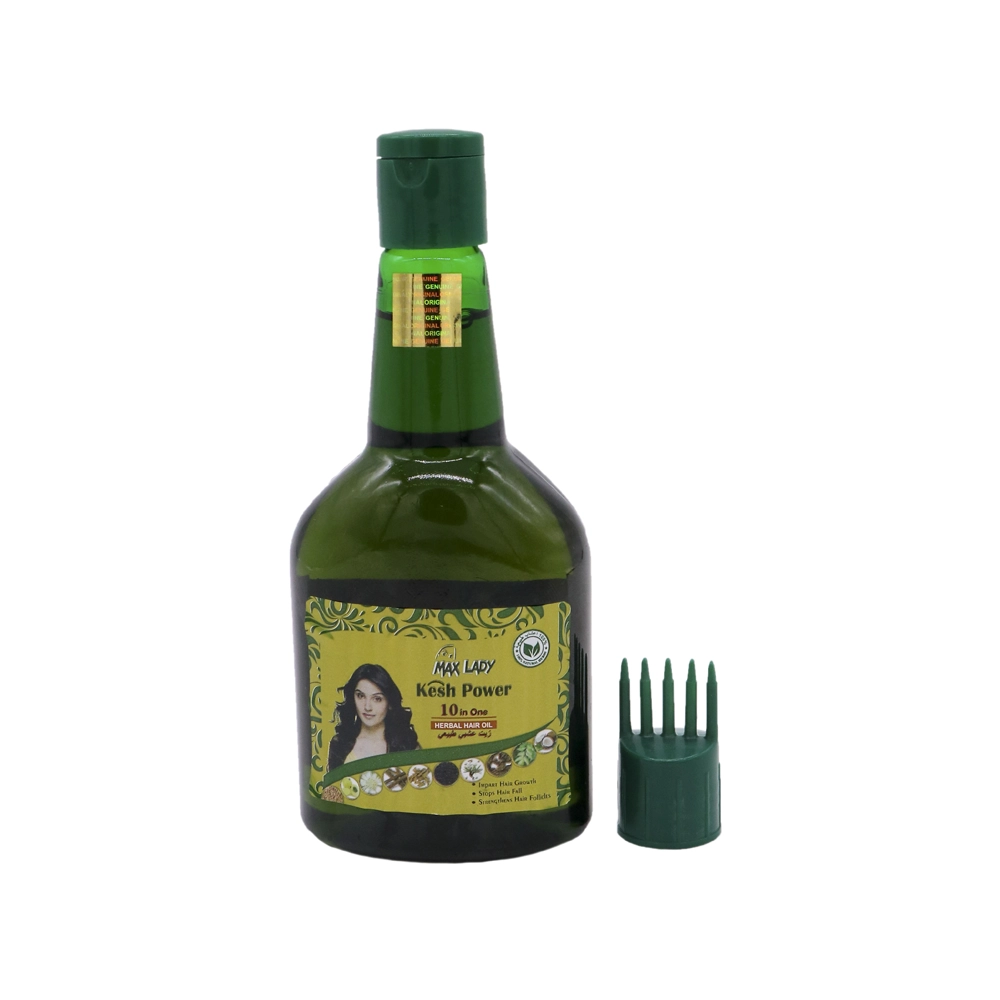 روغن مو گیاهی مدل Kesh Power حجم 200 میل مکس لیدی