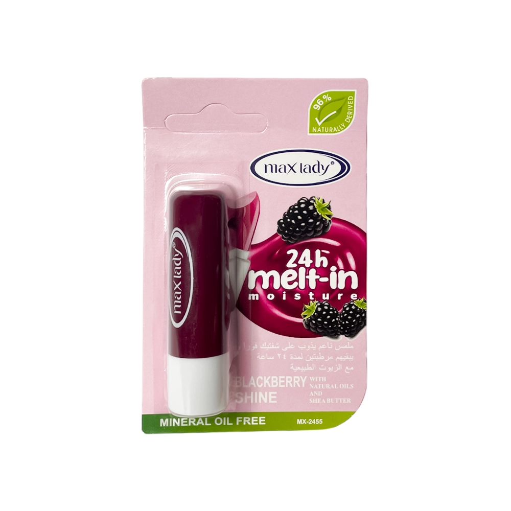 بالم لب مدل توت سیاه مکس لیدی