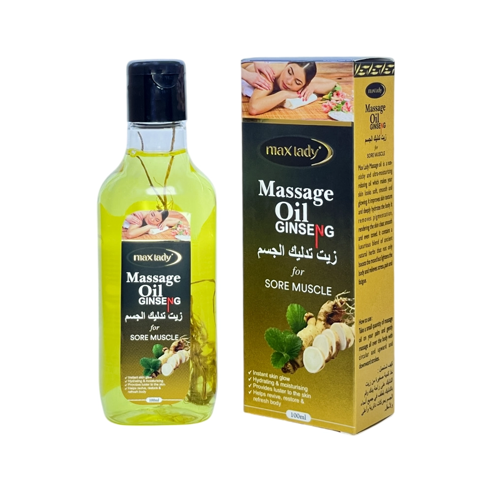 روغن ماساژ جینسنگ مکس لیدی