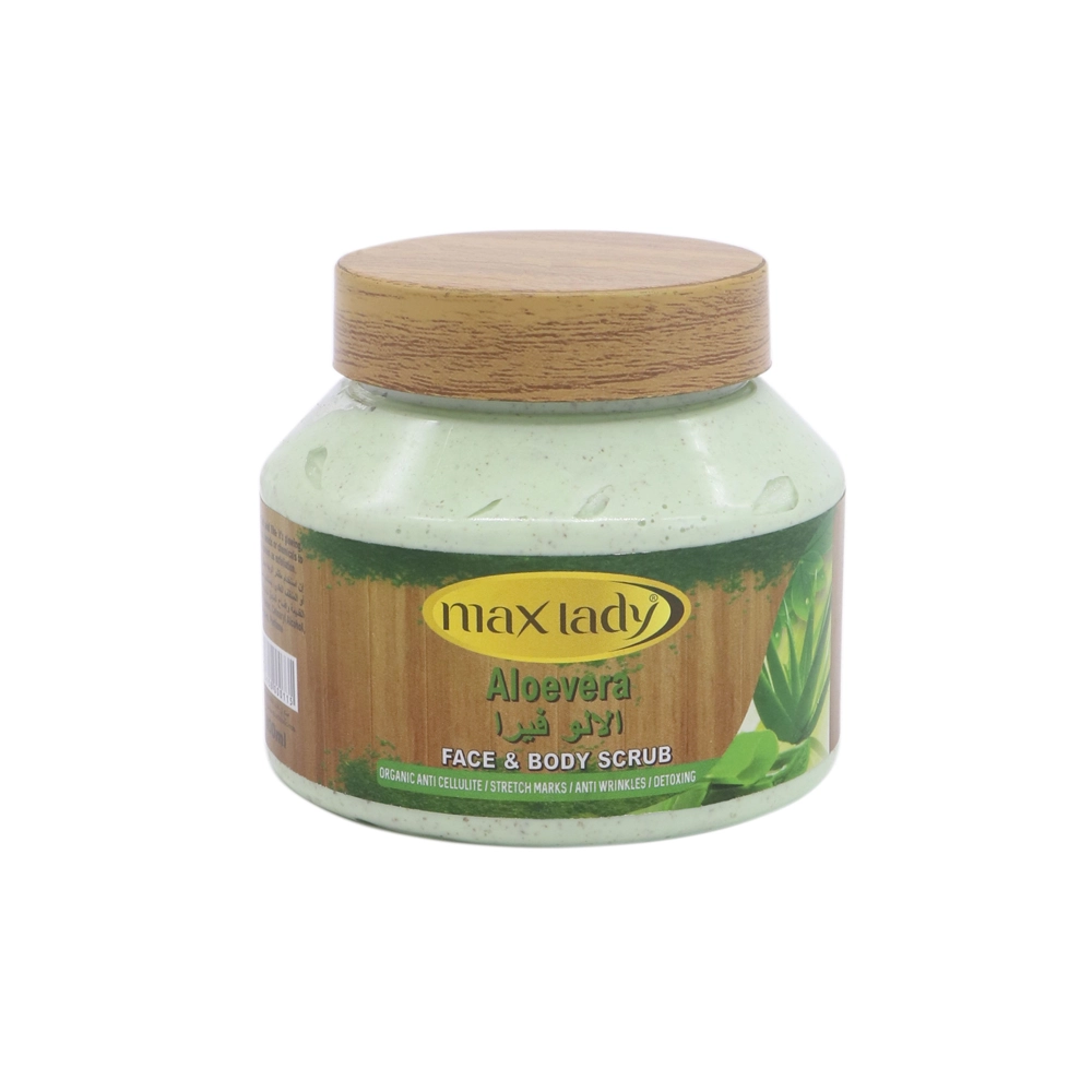 اسکراب صورت و بدن آلوئه ورا مکس لیدی