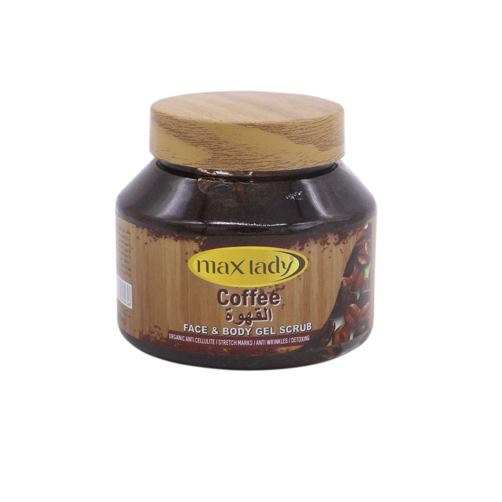 اسکراب صورت و بدن قهوه مکس لیدی