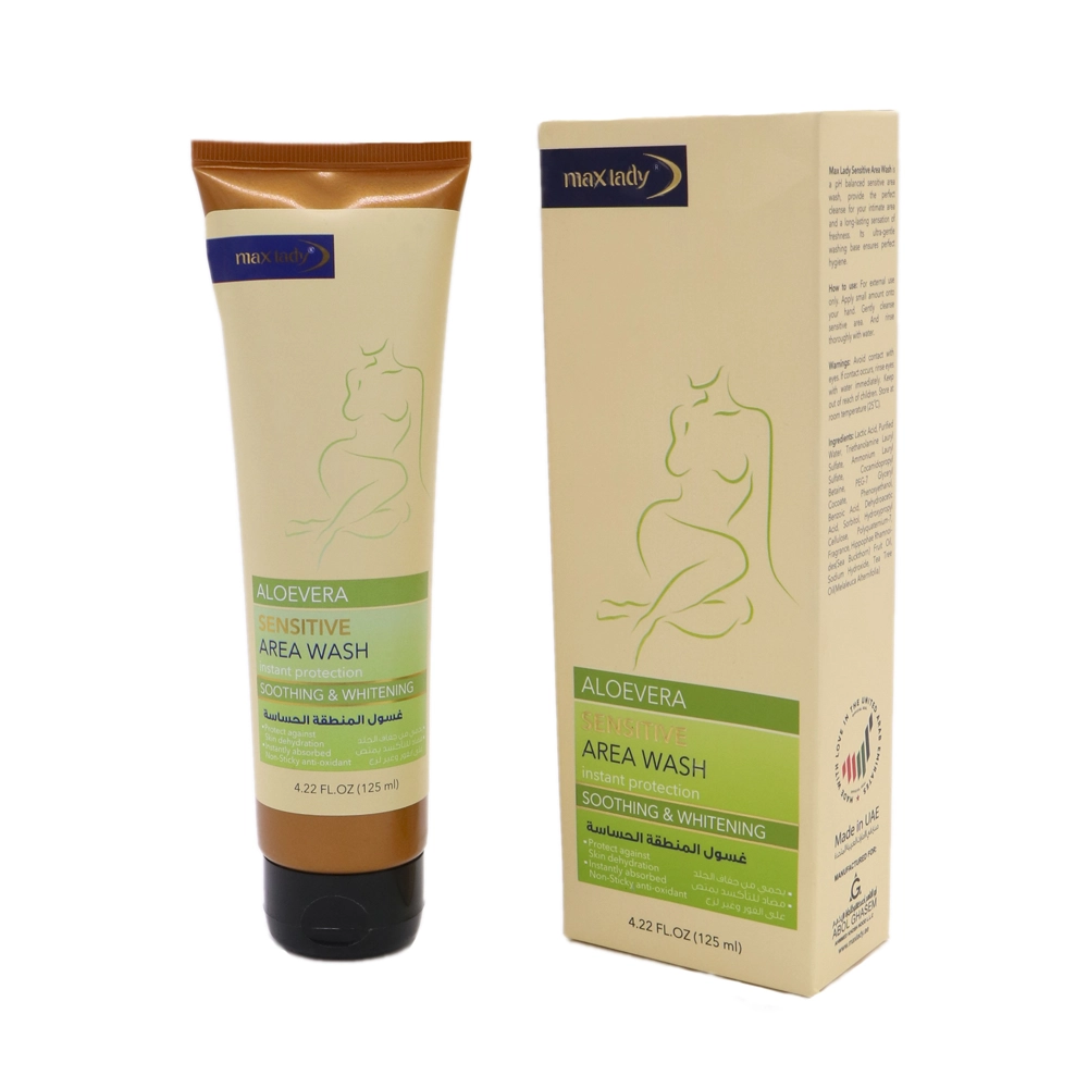 ژل شستشوی مناطق حساس آلوئه ورا مکس لیدی