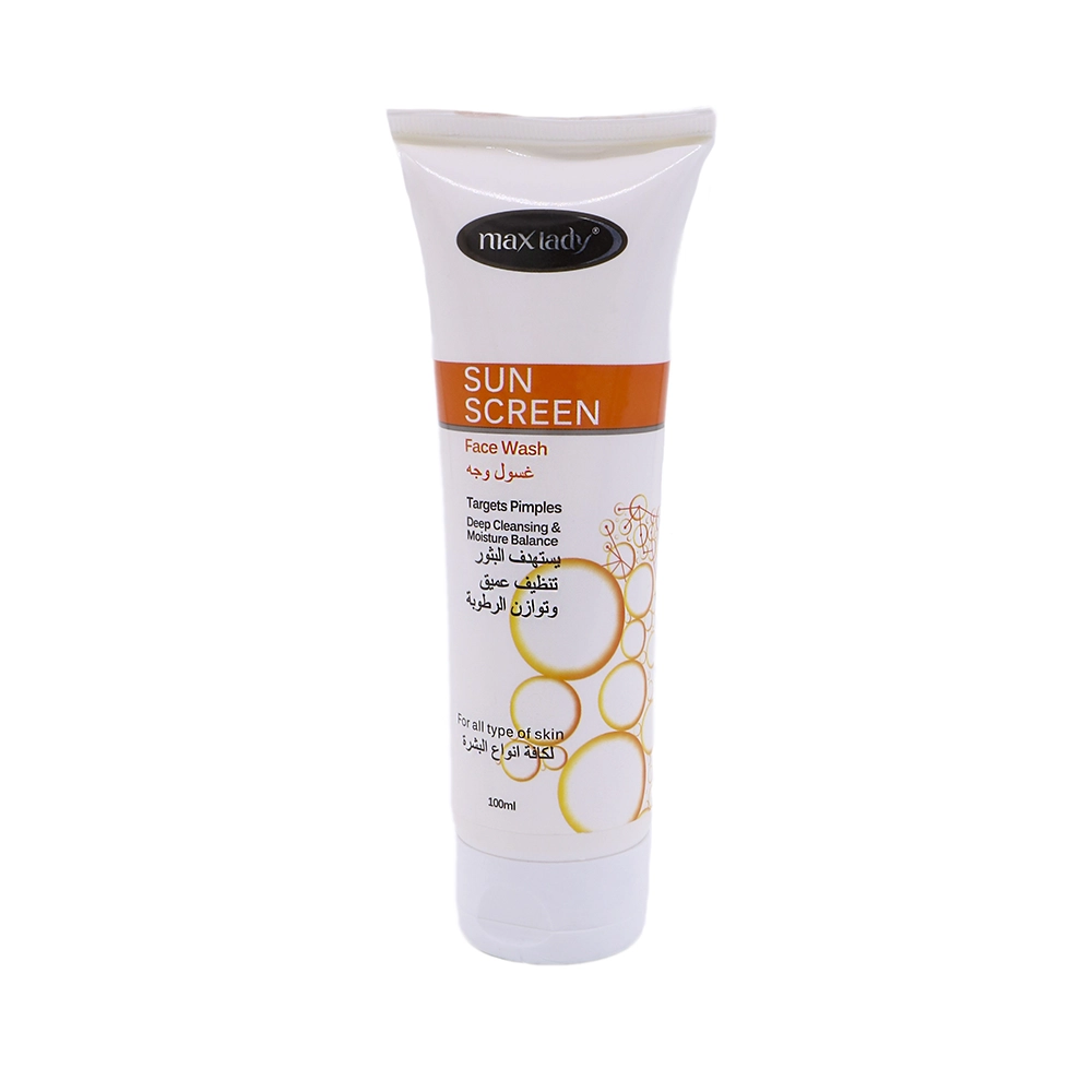 فیس واش مدل sun screen مکس لیدی